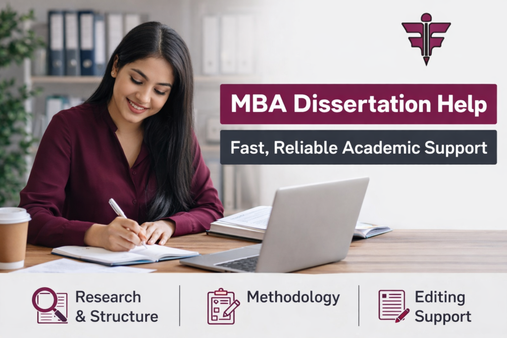 MBA dissertation help with research planning and editing support